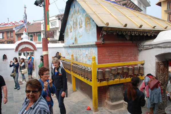 Nepal, Kathmandu, Buddhistischer Tempel Boudhanath