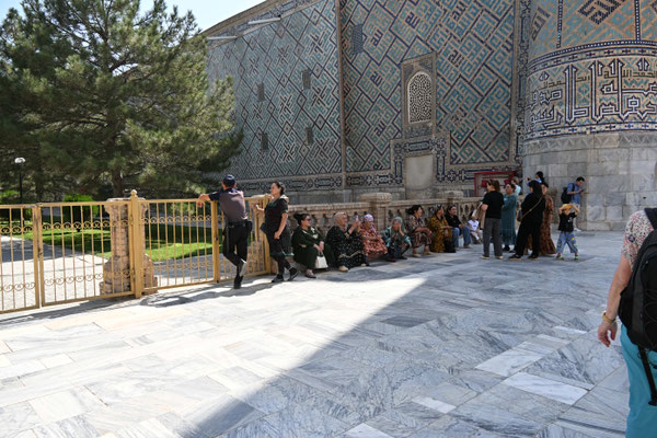 Usbekistan, Sarmakand, Ragistan (Sandplatz)