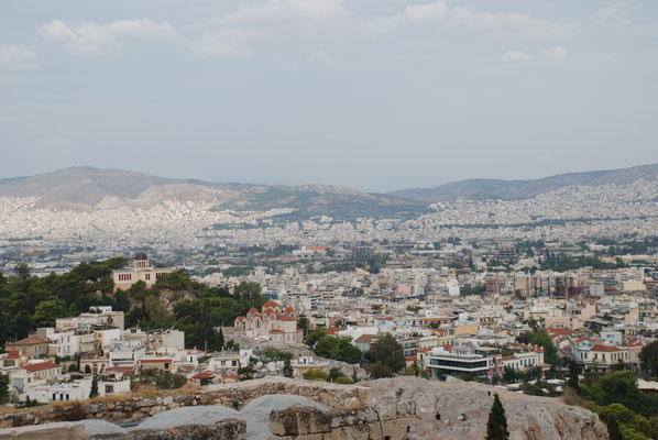 Griechenland: Athen: Blick von der Akropolis