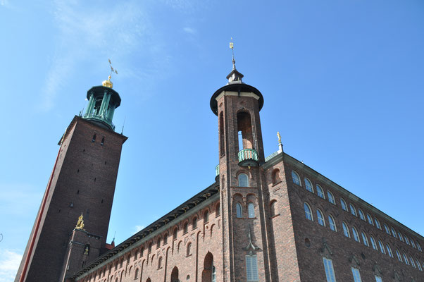 Schweden, Stockholm, Rathaus, (Verleihungsort der Nobelpreise)