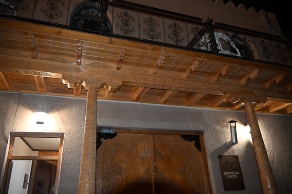 Usbekistan, Oase Chiwa bei Nacht