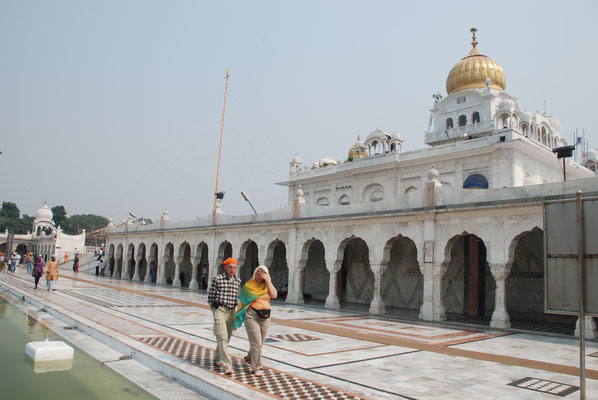 Indien, Delhi, Sikh Tempel Bangla Sahib Gurdwara