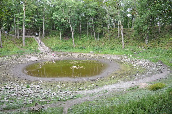 Estland, Insel Saarema, Kaali See, Meteoritenkrater