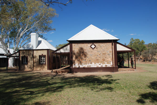 Hisorische Telefgrafenstation,  Alice Springs