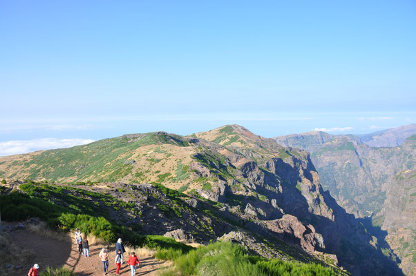 Madeira, Aussicht vom Pico do Arieiro