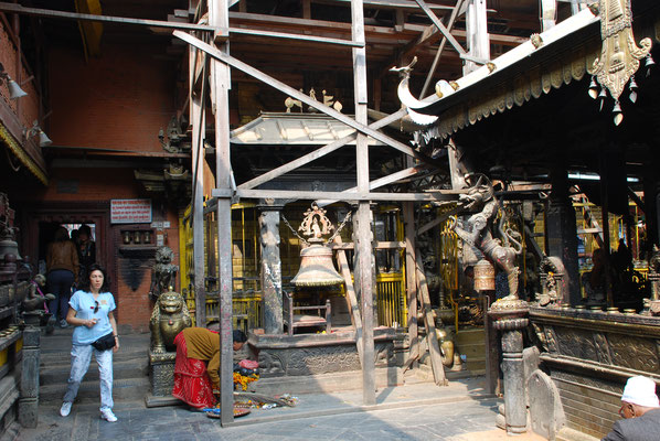 Nepal - Patan - Hiranya Varna Mahavihar (Golden Temple) - Buddhistisch 