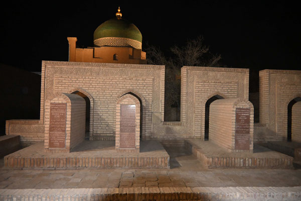 Usbekistan, Oase Chiwa bei Nacht