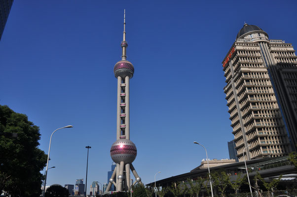 China, Shanghai, Wolkenkratzer