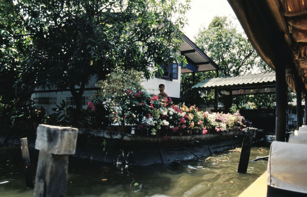 Thailand, Bangkok, Bootsfahrt durch die Klongs