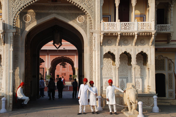 Indien, Jaipur, Stadtpalast der Maharadschas von Jaipur