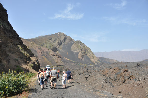 Kap Verden, Insel Fogo, Cha das Caldeiras, Pico Grande