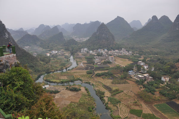 China, Longsheng, Wanderung durch die Reisterassen, Wanderung zum Zhang Dorf