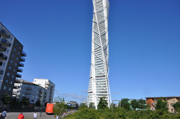 Schweden, Malmö, Turning Torso, 190 m hoch