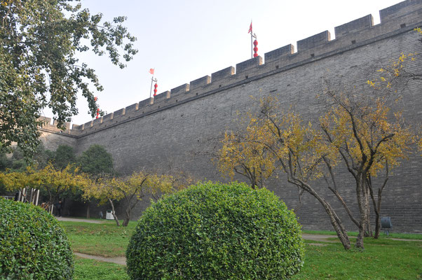 China, Xi'an, Stadtmauerpark