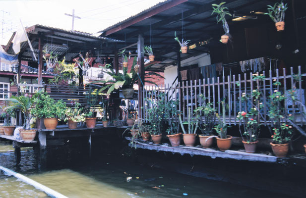 Thailand, Bangkok, Bootsfahrt durch die Klongs