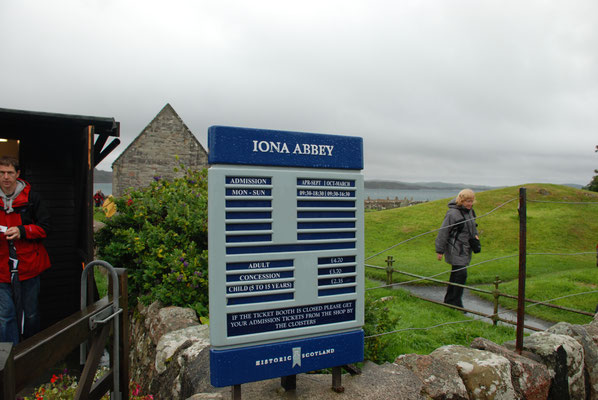 Schottland, Insel Iona, Ruine Iona Abbey