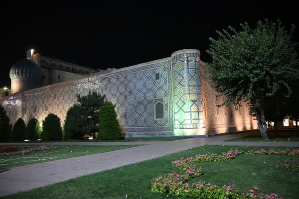 Usbekistan, Sarmakand bei Nacht