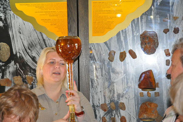Litauen, Kurische Nehrung, Nida, Bernstein Museum
