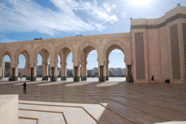 Marokko, Cassablanca, Hassan II. Moschee