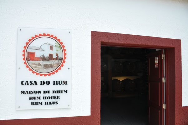 Madeira, Porta da Cruz, Rum Fabrik