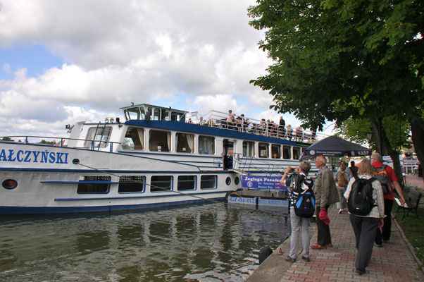 Fahrt auf dem Masurischen See Mazurski Park Krakjobrazobi