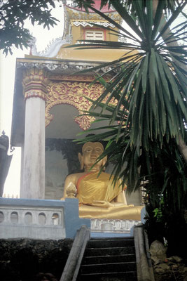 Laos, Luang Prabang, Tempel Wat Phra Bat Tai
