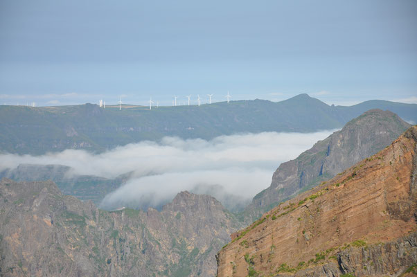 Madeira, Aussicht vom Pico do Arieiro