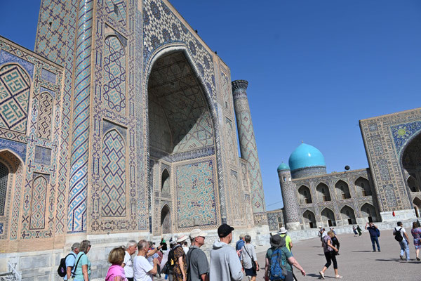 Usbekistan, Sarmakand, Ragistan (Sandplatz)