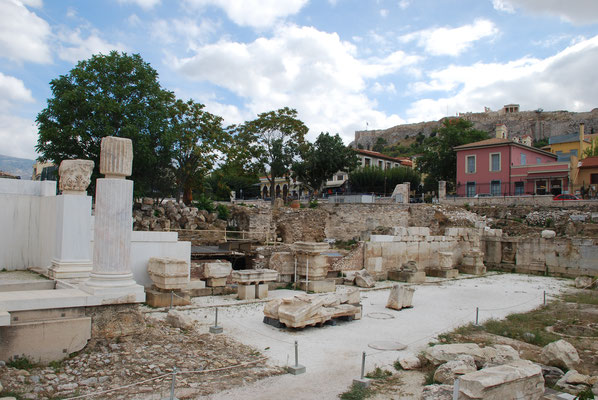 Griechenland: Athen, Hadriansbibliothek
