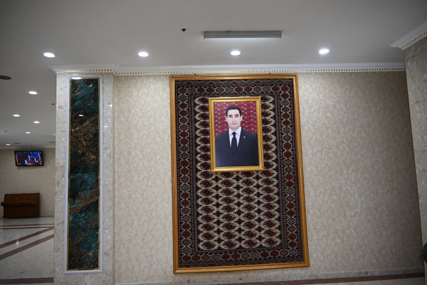 Turkmenistan, Ashgabad, Hotel