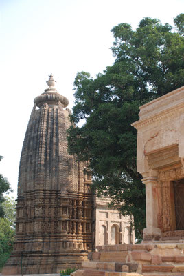 Indien, Khajuraho, JainTempel und Museum, Parshwanath Tempel und Adinath Tempel