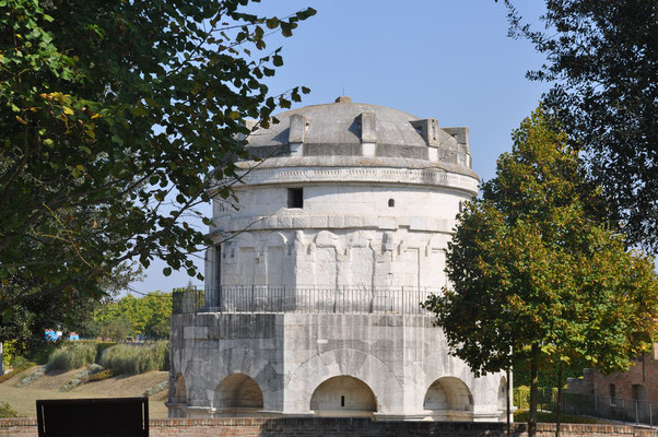 Italien, nähe Ravenna, Mausoleum, Theoderich des Großen