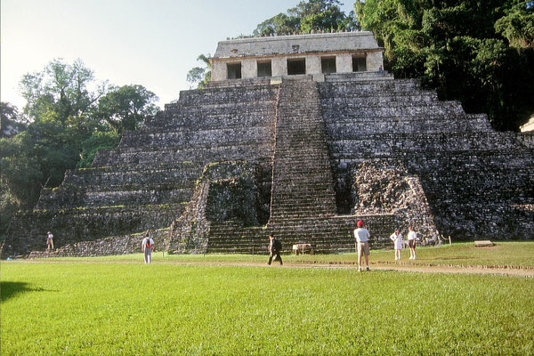 Mexiko, Maya Stadt, Palenque