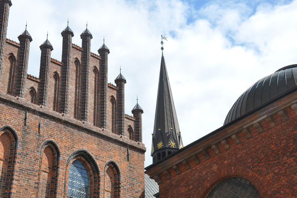 Dänemark, Roskilde mit Dom und Wikingermuseum