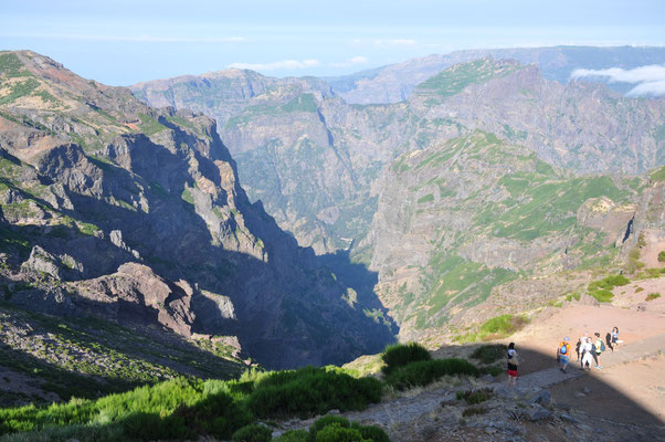 Madeira, Aussicht vom Pico do Arieiro