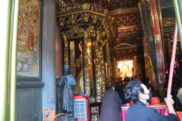 Taiwan, Taipeh, buddhistischer Lungshan Tempel