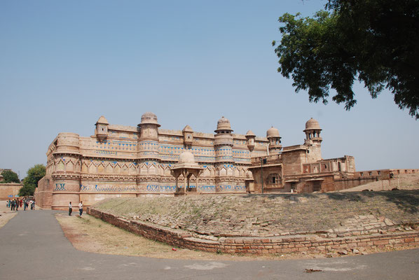 Indien, Gwalior, Man Singh Palast