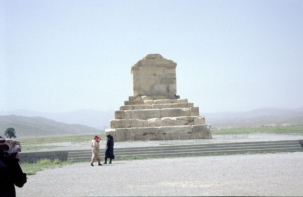 Iran, Grabmal Kyros dem Großen Iran, Shiraz