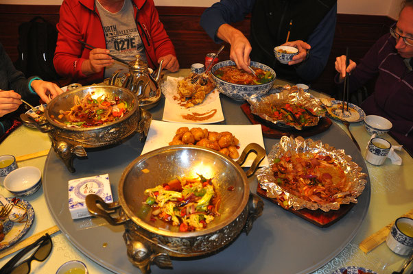 China, Xi'an, Das Essen war köstlich 