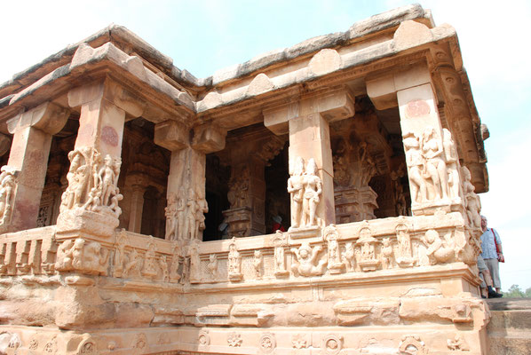 Indien, Aihole, Hauptstadt der Chaluka Dynastie