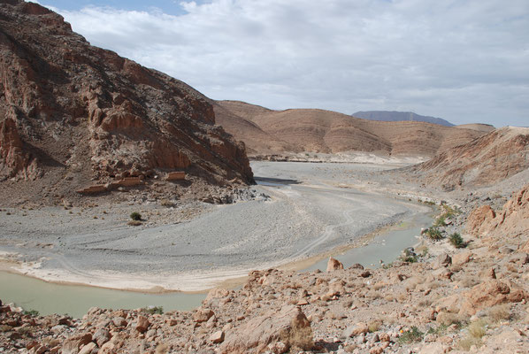 Marokko, Blick auf die Flussoase Tafilalet