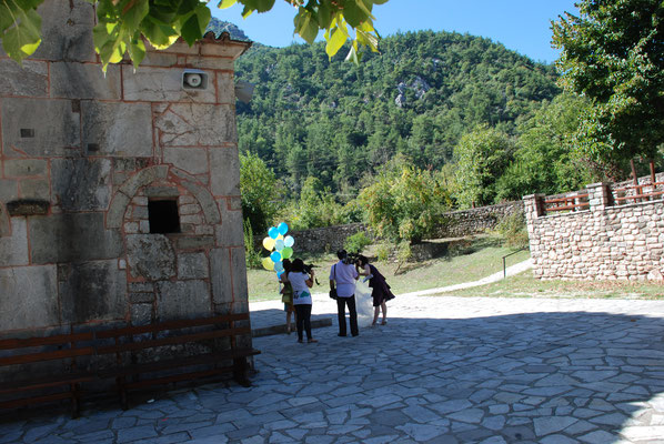 Griechenland: Kloster Panagia Portas