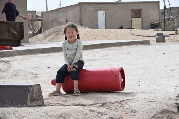 Turkmenistan, Besuch eines Dorfes