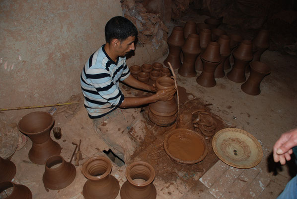 Marokko, Töpferwerkstätten
