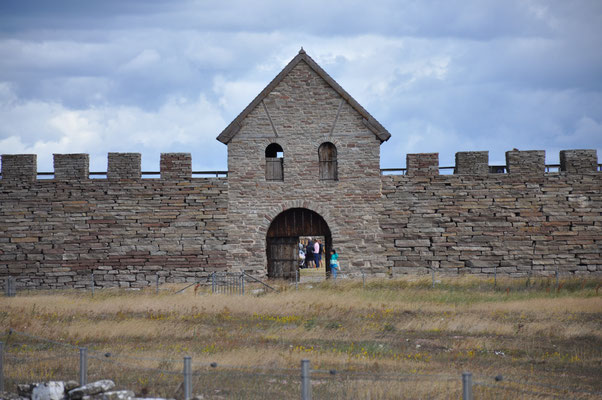 Schweden, Öland, Eketorps Borg, Wikinger Museum