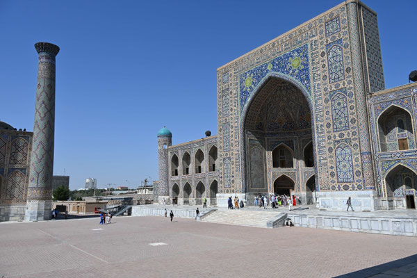 Usbekistan, Sarmakand, Ragistan (Sandplatz)