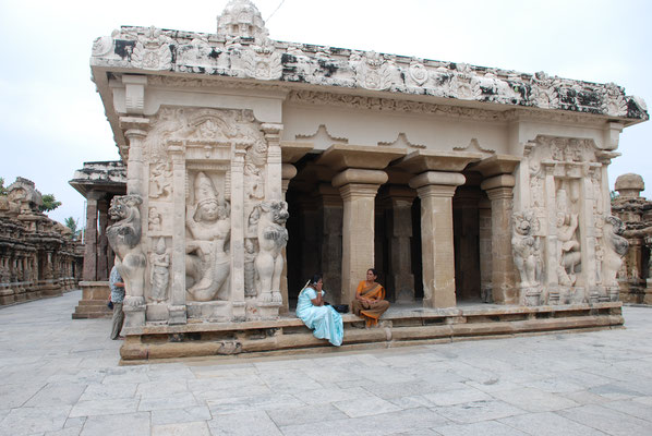 Indien, Kailasanatha Tempel, ältester Tempel von Kanchipuram
