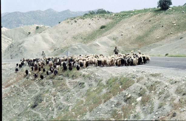 Iran, Fahrt durch die Bergwelt von Luristan