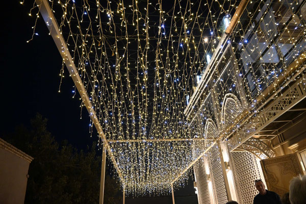 Usbekistan, Oase Chiwa bei Nacht