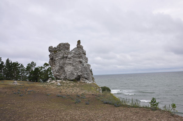 Schweden, Gotland, Jungfruklint, Gotlands, höchste Kalksäule